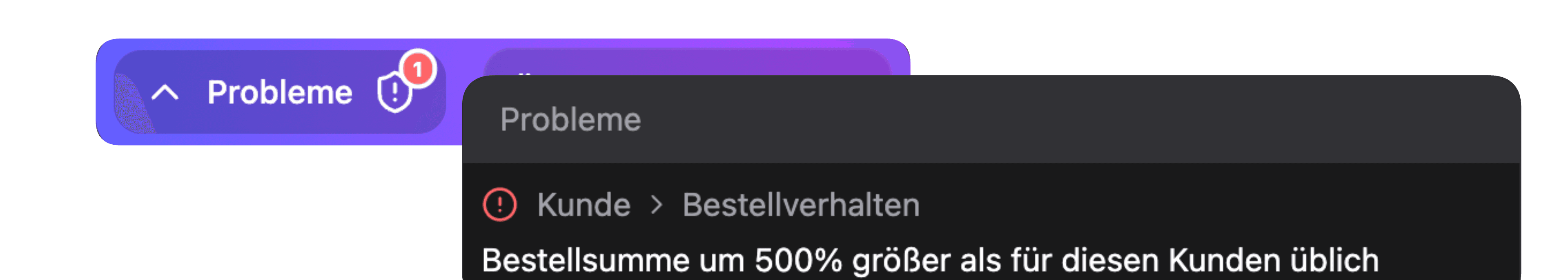 Team review of order confirmations